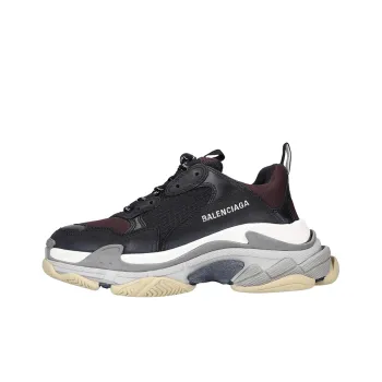 Balenciaga Triple S Sneakers 'Black Purple'