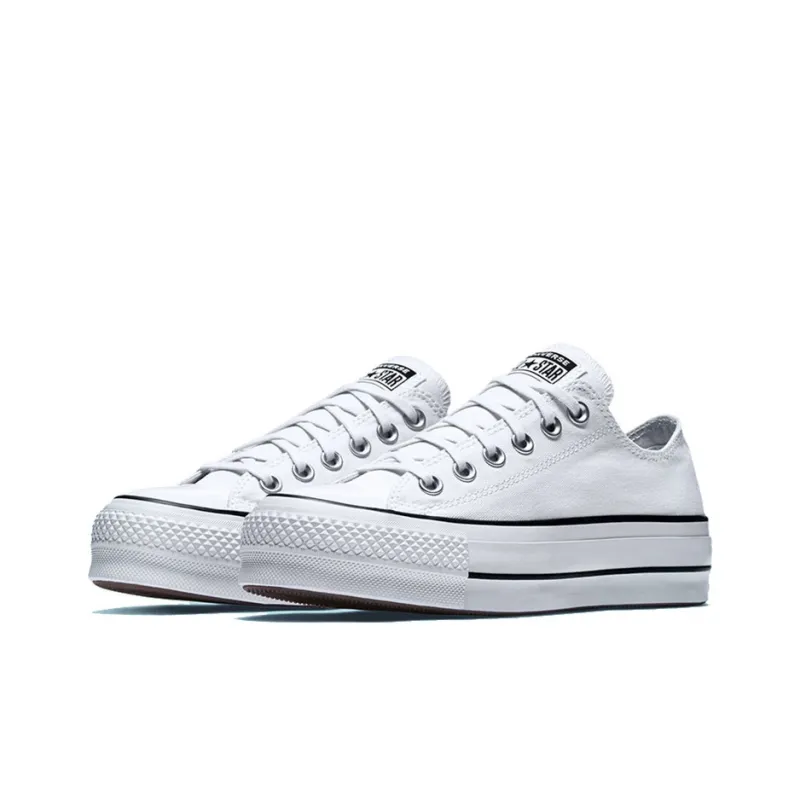 Converse Chuck Taylor All Star Lift Ox White Black Women's-2