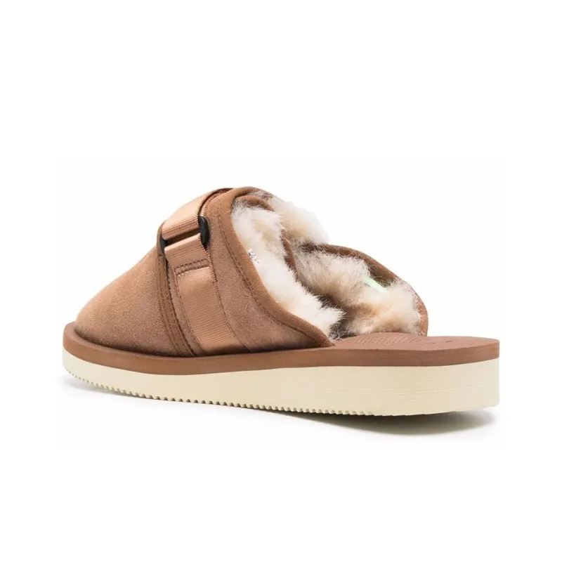 Suicoke Fur Lining Slippers-2