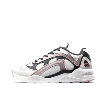XTEP Chunky Sneakers Women's Low Top White/Pink/Red