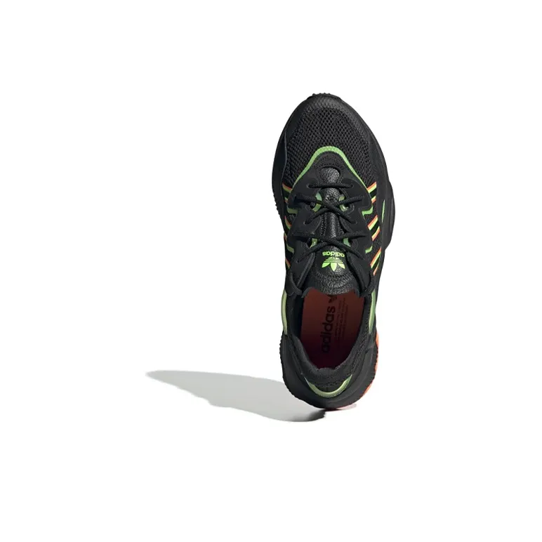 Adidas Ozweego Black Orange Green-4