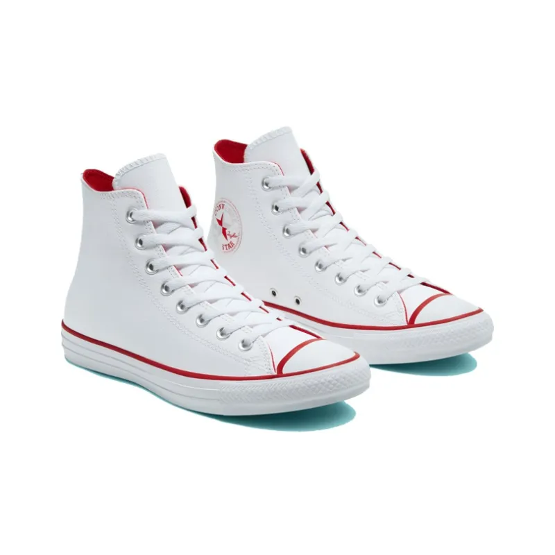 Converse Seasonal Color Leather Chuck Taylor All Star 'Red White'-3