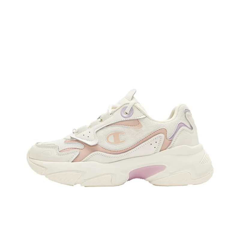 Champion Champ Ferry Low Top Chunky Sneakers Women's Pink Apricots-0