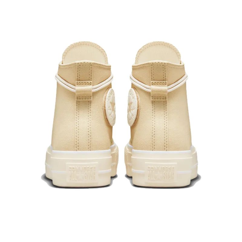 Converse Women's Chuck Taylor All Star Lift Platform Canvas High 'Oat Milk' Women's-3