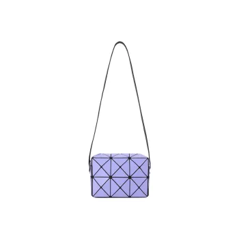 ISSEY MIYAKE Cuboid Polyvinyl Chloride Resin Cupid Small Square Box Shoulder Bag Crossbody Bag Regular Women's Purple