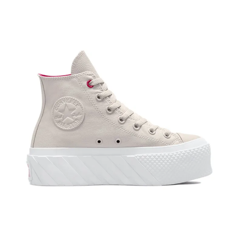 Converse Women's Chuck Taylor All Star Lift 2X High 'Pale Putty' Women's-1