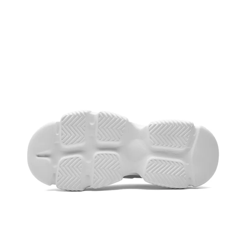 PACO GIL Chunky Sneakers Women's Low Top White-5