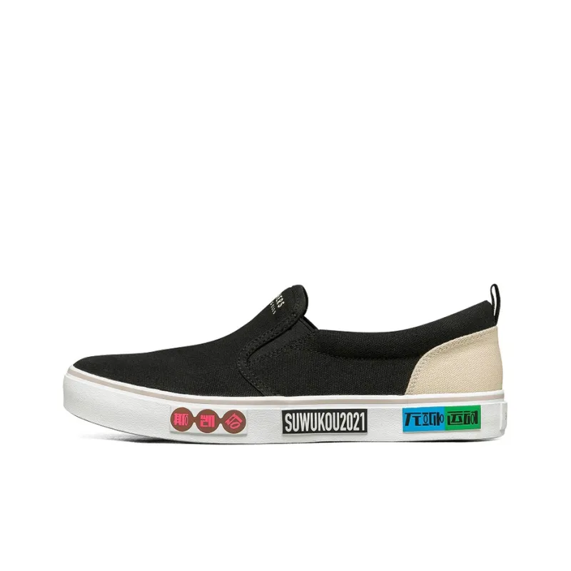 Skechers V Lites Canvas Shoes Black-0