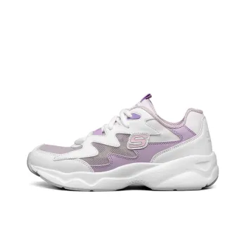 Skechers D'LITES AIRY Chunky Sneakers Women's Low Top Lavender