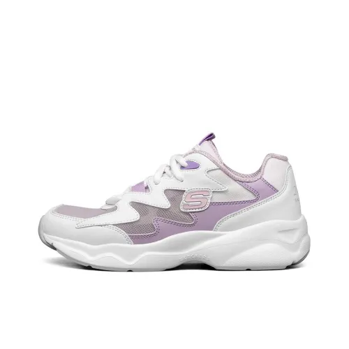 Skechers D'LITES AIRY Chunky Sneakers Women's Low-Top Lavender