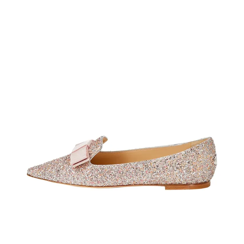 Jimmy Choo Gala Casual Single Shoes Women's Rose Gold-0