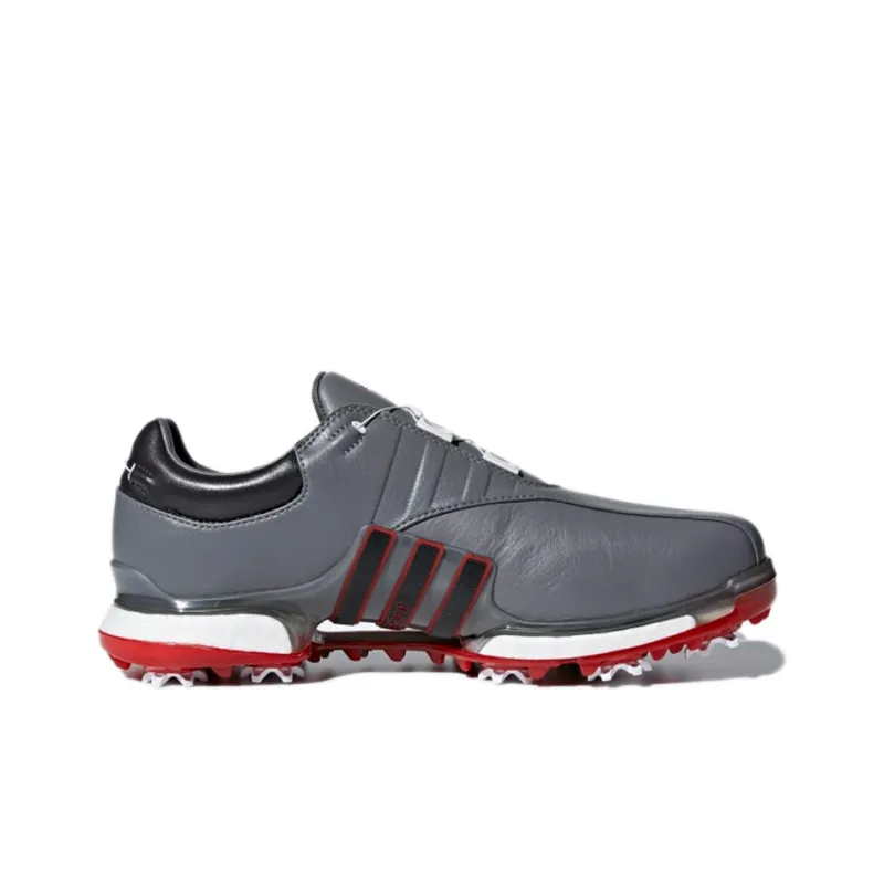 Adidas Tour360 Golf Shoes Men Low-Top Gray Blue-1