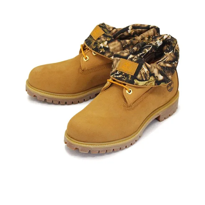 Timberland Roll Top Premium Boots Basic 'Wheat Brown Camouflage'-1