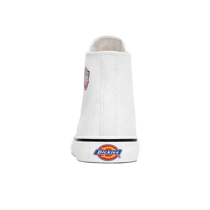 Dickies High Top Canvas Shoes Unisex White-3