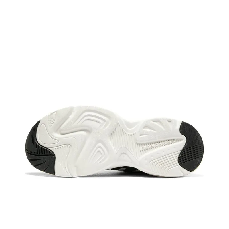 Skechers Stamina Airy Anti Slip And Wear Resistant Water Resistant Low Top Chunky Sneakers Men's White Black-4