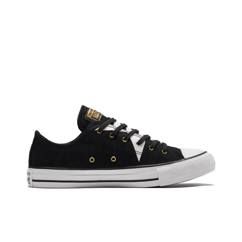 Converse Chuck Taylor All Star Sneakers Black/White/Gold-1