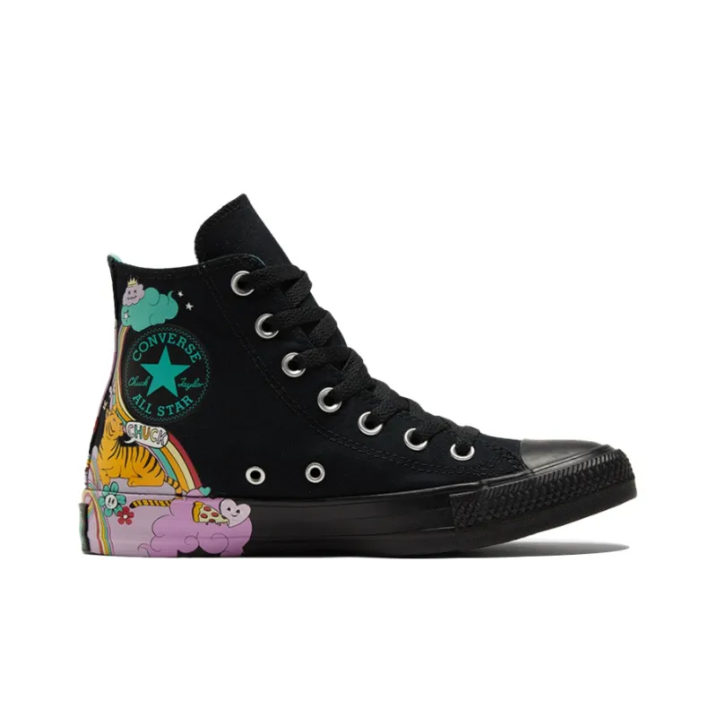 Converse Chuck Taylor All Star 'Black Pink Yellow'-1