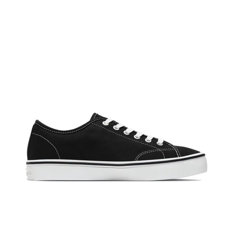 Skechers Cupsole 1 Low Canvas Shoes Black Women's-1