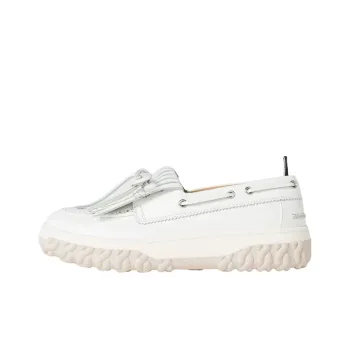 THOM BROWNE· Flat Shoes Women's White Brown