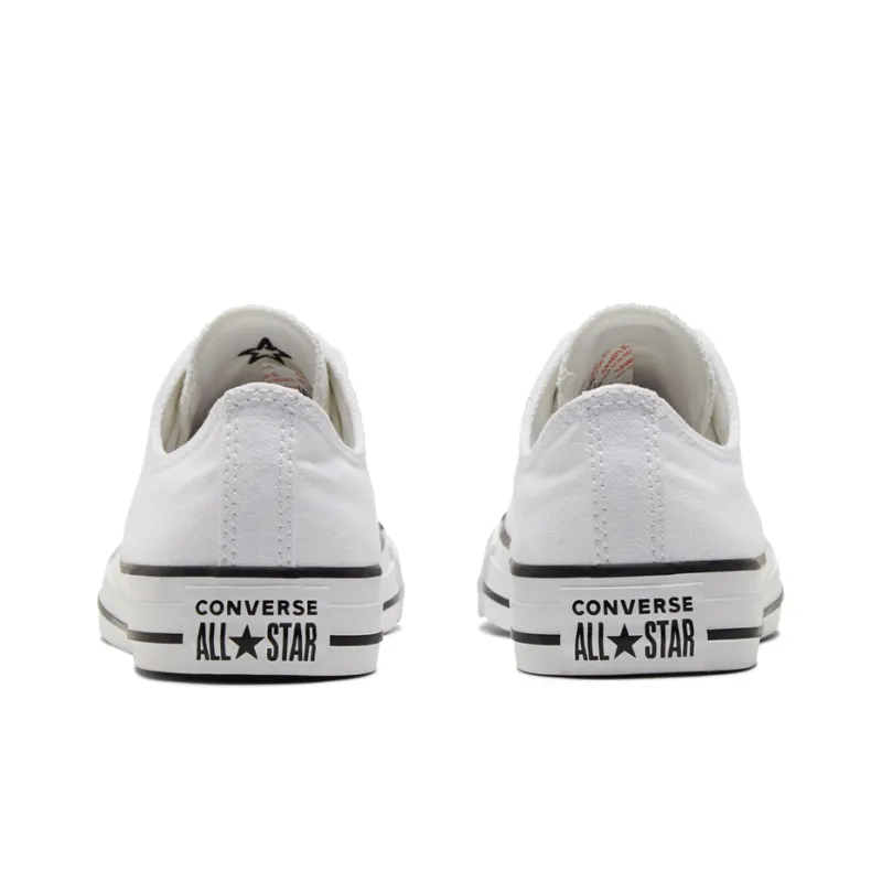 Converse Chuck Taylor All Star Low Top Canvas Shoes White/Black-4