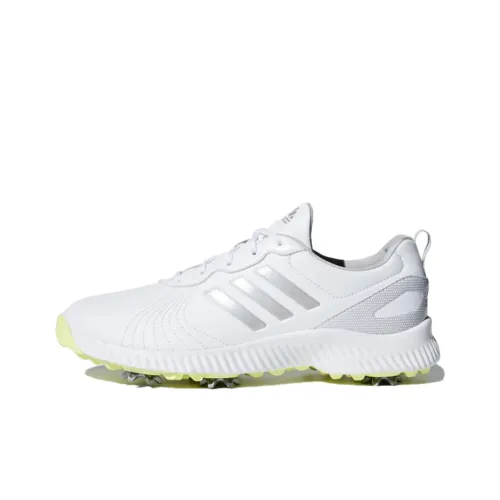 Adidas Response Bounce Golf Shoes Women's Low-Top White/Yellow