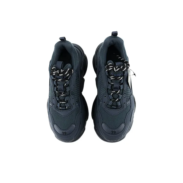 Balenciaga Triple S Clear Sole Deep Blue-3