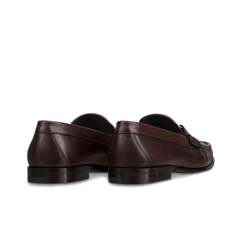 LOUIS VUITTON Montaigne Casual Shoes Men's Mocha-2