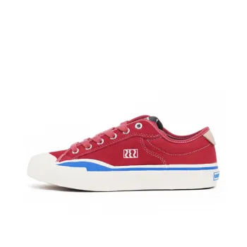 SEW BY SOU Canvas Shoes Unisex Low Top Burgundy