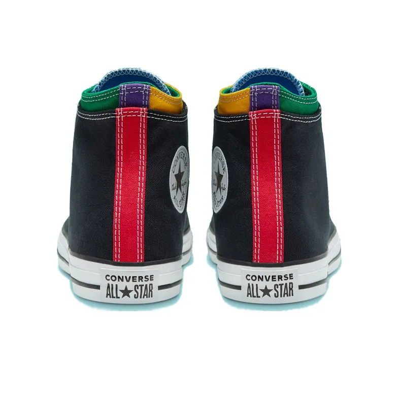 Chuck Taylor All Star Converse Double Upper High 'Black Multi'-4