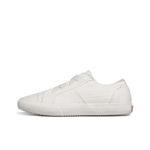 Rockfish Canvas Shoes Women's Low-Top White