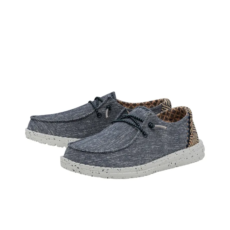 Heydude Women's Casual Shoes Women's Low-Top Gold Sapphire Blue-1