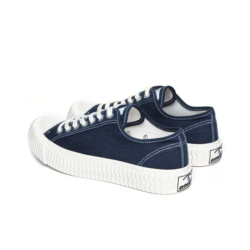 Excelsior Canvas Shoes Unisex Low Top Nordic Blue-2