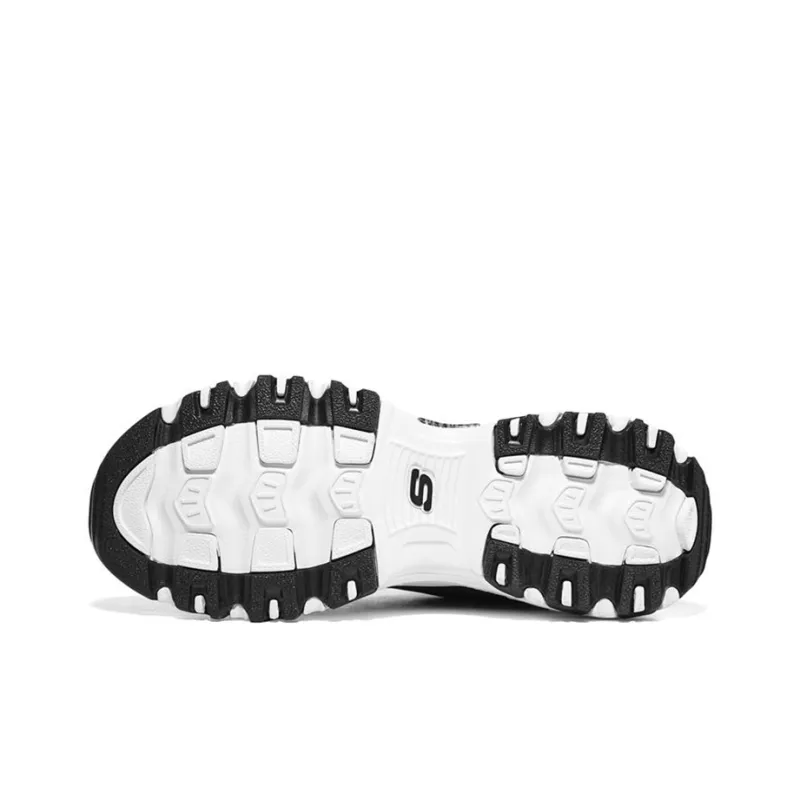 Skechers DLites 1.0 'Black White' Women's-4