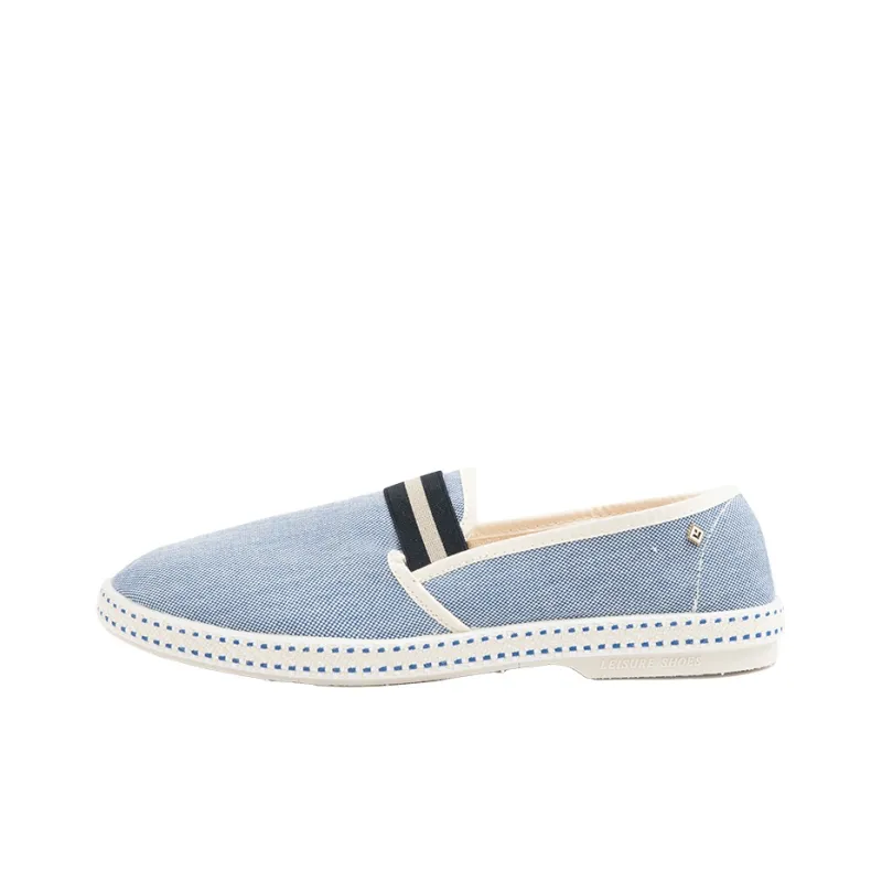 Rivieras Women's Casual Shoes Unisex Low Top Oxford Blue-0