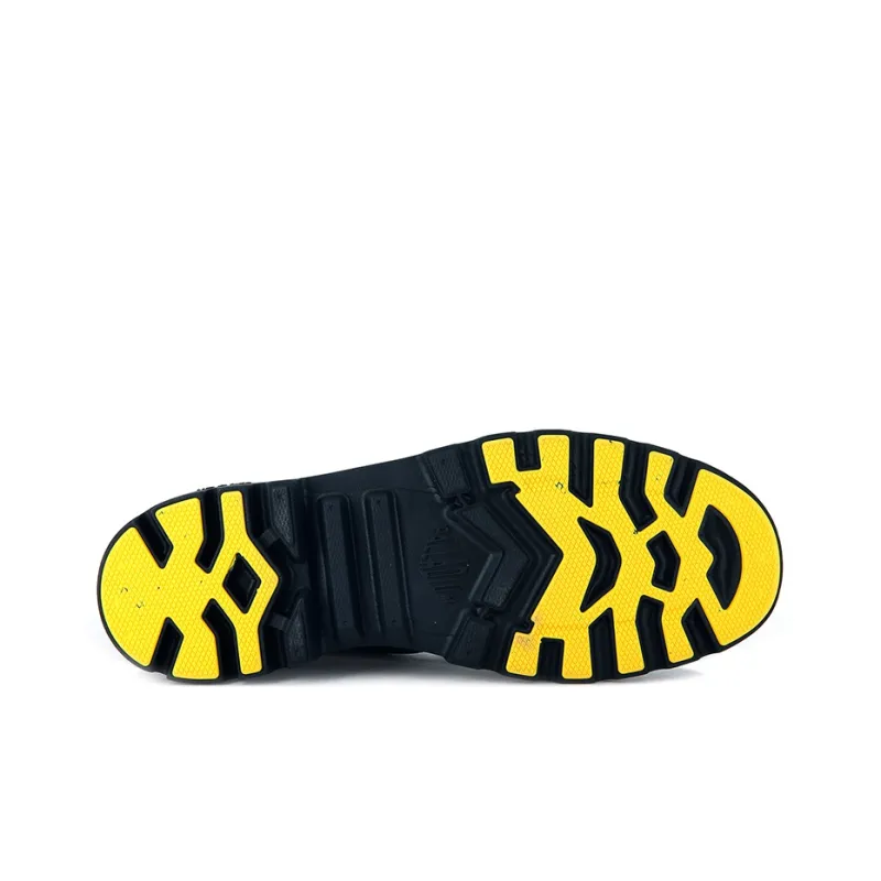 Palladium Pampa Lite+ Rc Wp+ 2 Anti Slip Wear Resistant High Top Canvas Shoes Unisex Black-5