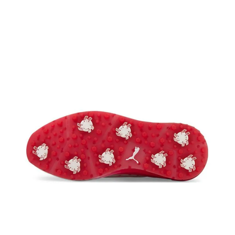PUMA Ignite Articulate Maple Golf Shoes 'White Red'-4