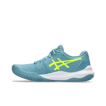 Asics Gel Challenger 14 'Gris Blue Safety Yellow' Women's