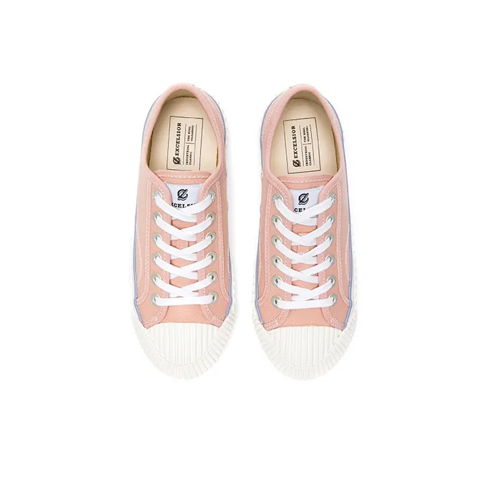 Excelsior Canvas Shoes Women's Low Top Rose Pink-3