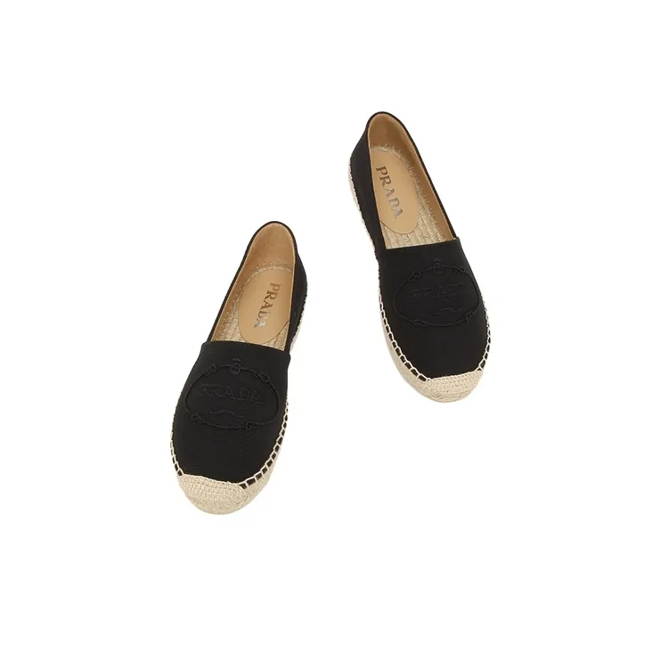 PRADA Casual Single Shoes Women's Black-4