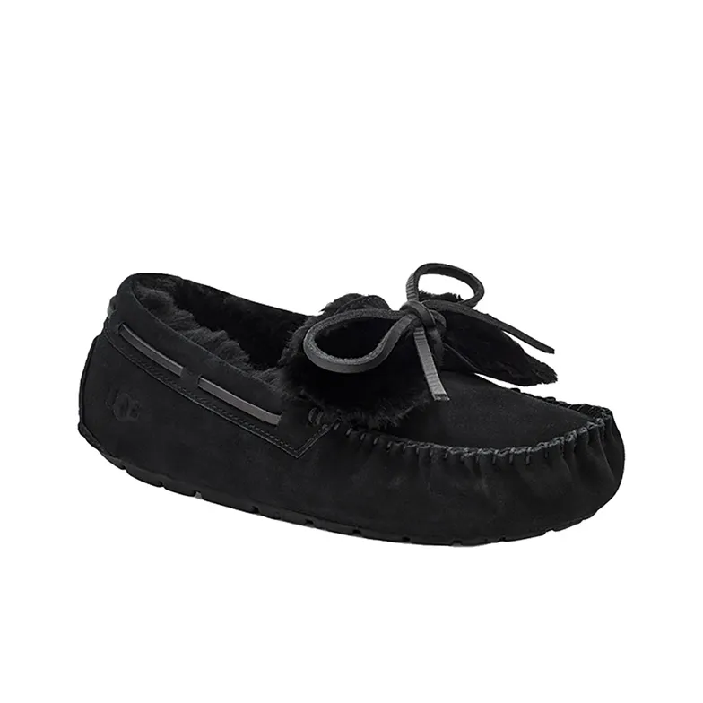 UGG Dakota Double Bow Bowknot Black Women's-2