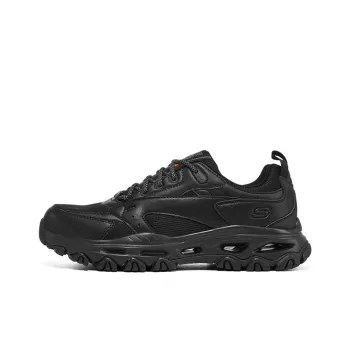 Skechers Catapult Cushioned Anti Slip And Wear Resistant Lightweight Low Top Chunky Sneakers Men's All Black