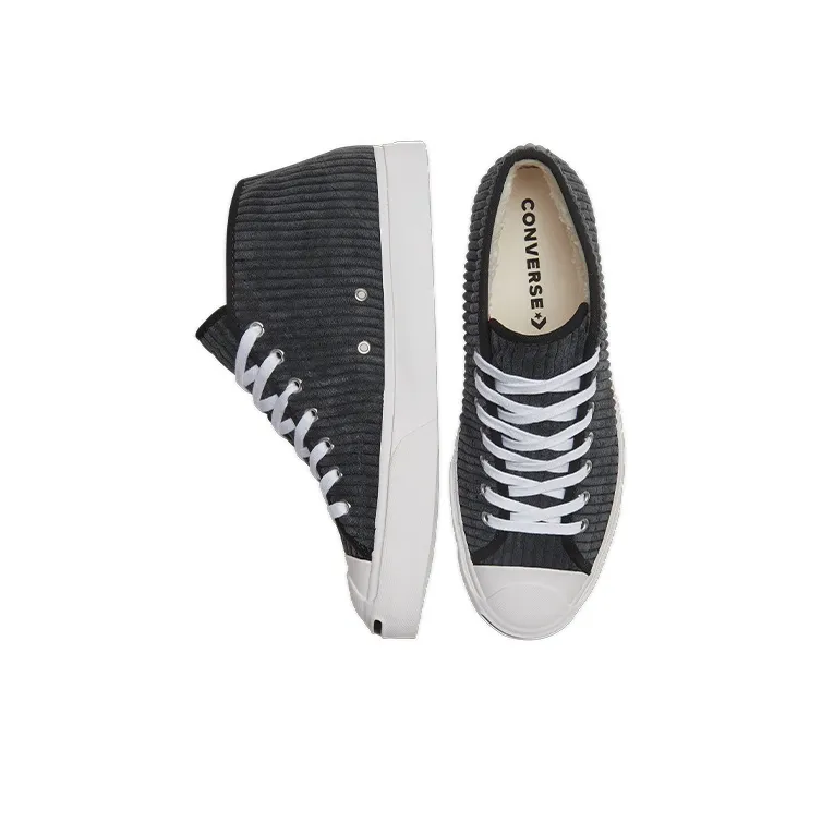 Converse Jack Purcell Mid 'Black Corduroy'-3