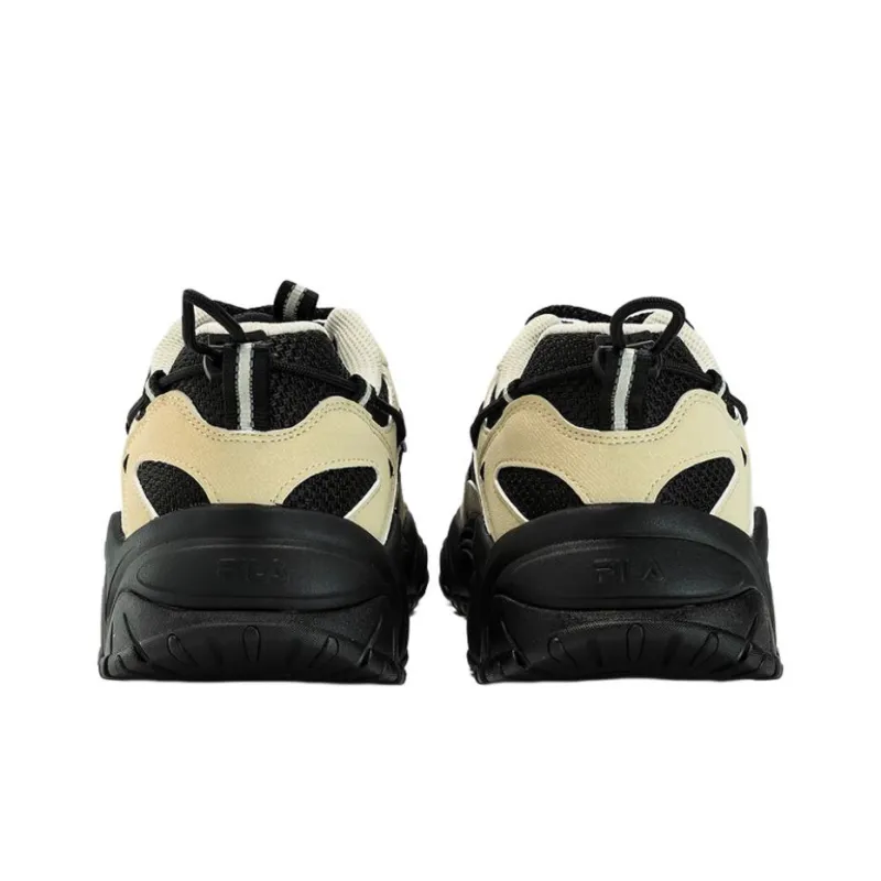 FILA Cat Claw 4.0 Generation Anti-Slip Wear-Resistant Low-Top Chunky Sneakers Men's Black Beige-2