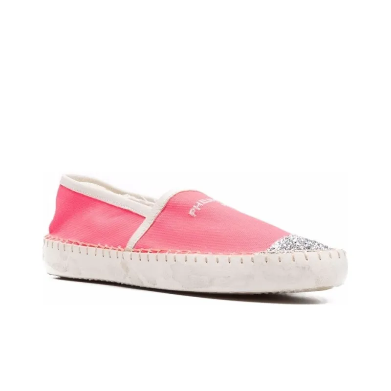 PHILIPPE MODEL Paris Marseille Glitter-toecap Espadrilles-1