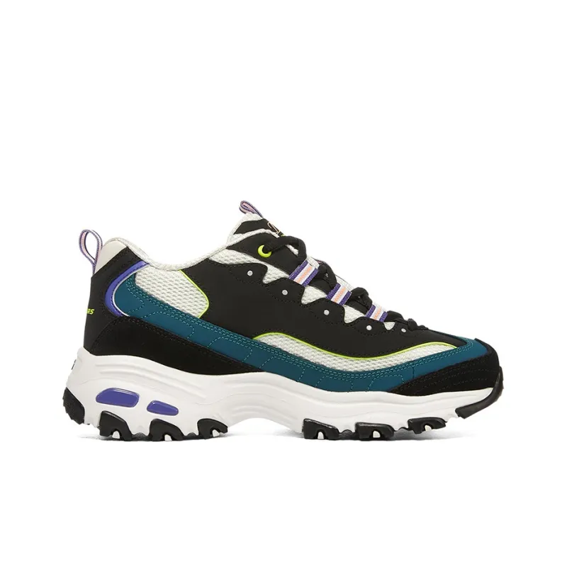 Skechers D'Lites 1.0 'Black Blue Purple' Women's-1