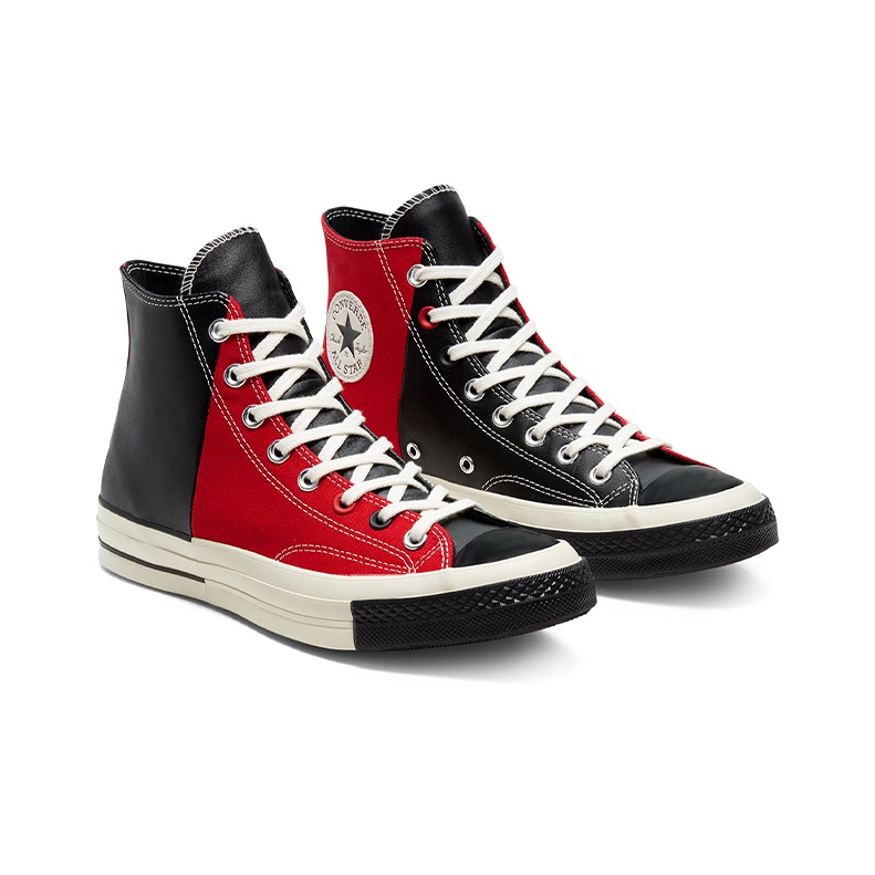 Red white and black converse online