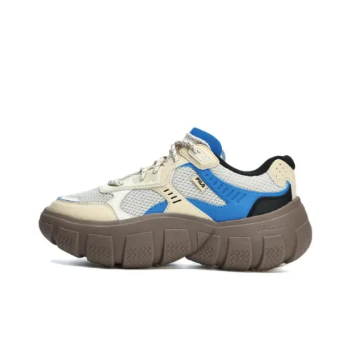 FILA BOLLA Chunky Sneakers Women's Low-Top Brown/Blue