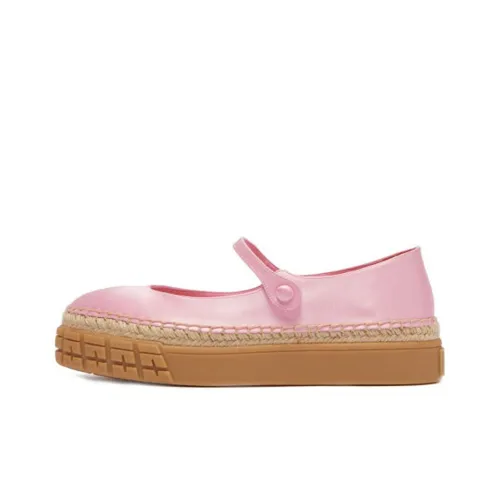 PRADA Casual Single Shoes Women's Pink