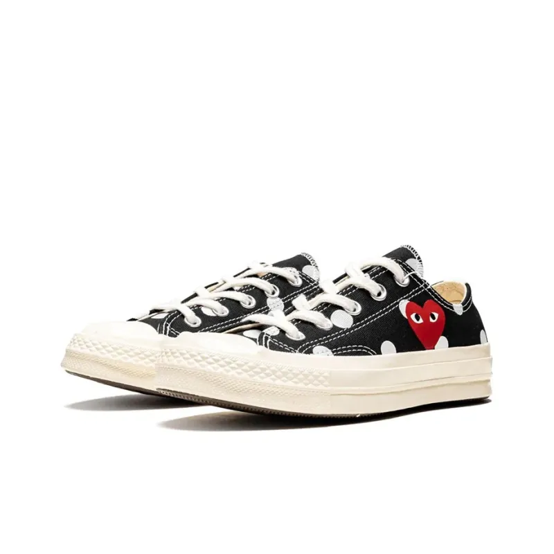 Converse X Comme Des Garçons Play Chuck 70 Ox 'Polka Dot' Sneakers-2