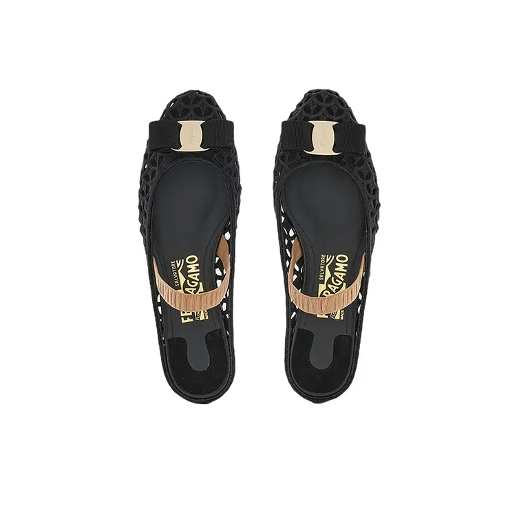 FERRAGAMO Varina Women's Casual Shoes Women's Black-2